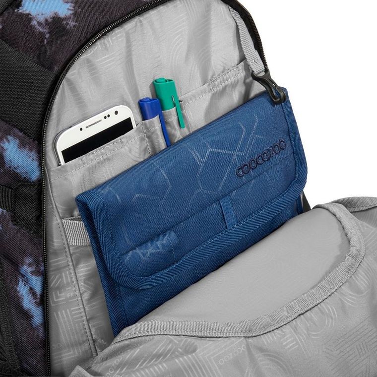 Coocazoo, Mate, plecak szkolny, 4-komorowy, Midnight Dust