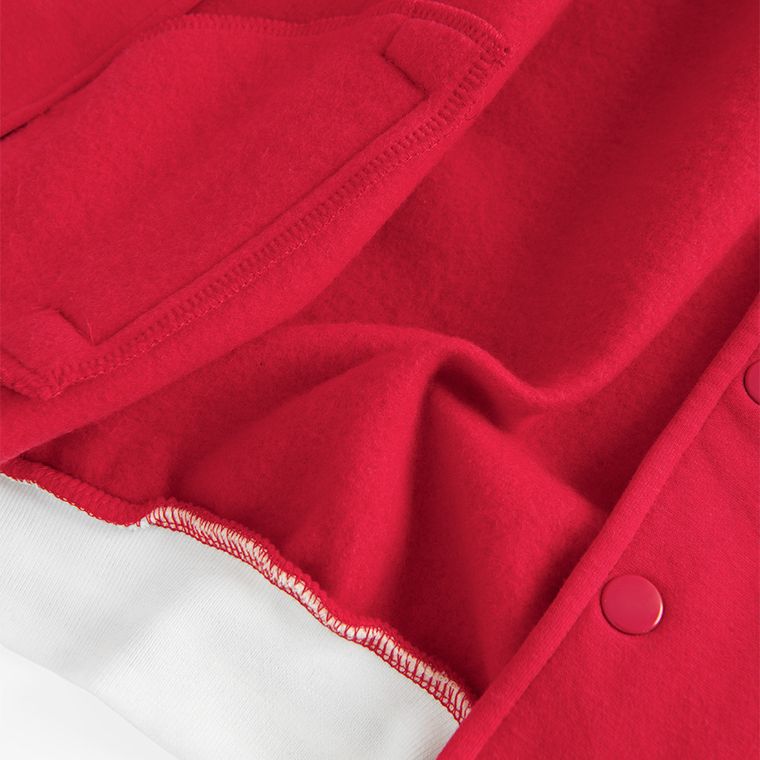 Cool Club, Bluza bejsbolówka chłopięca, rozpinana, czerwona, Spider-Man