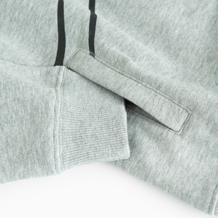 Cool Club, Bluza chłopięca z kapturem, rozpinana, szara