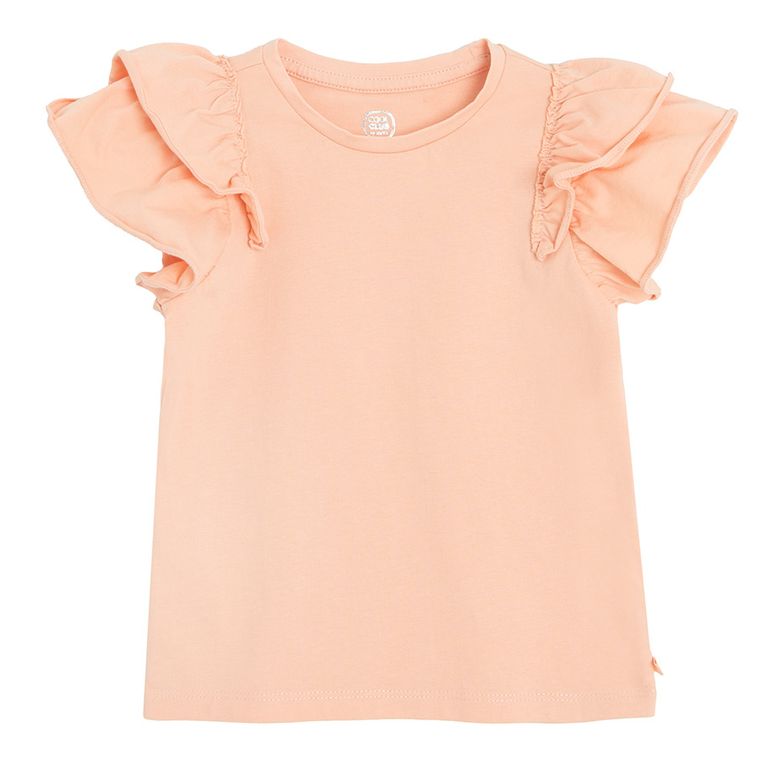 Cool Club, Bluzka dziewczęca z krótkim rękawem, mix, zestaw, 3 szt.