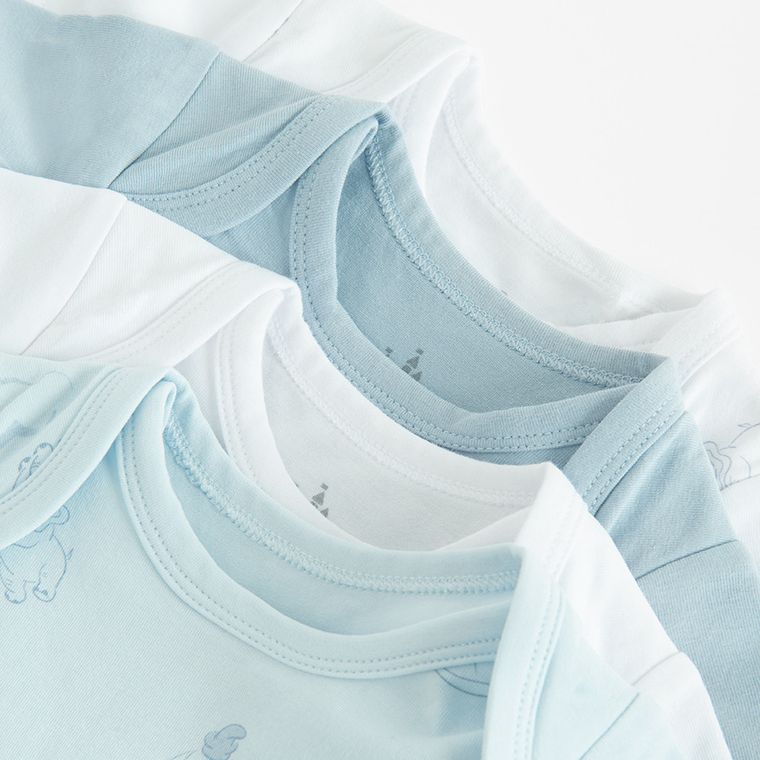 Cool Club, Body chłopięce z krótkim rękawem, mix, zestaw, 4 szt., Dumbo