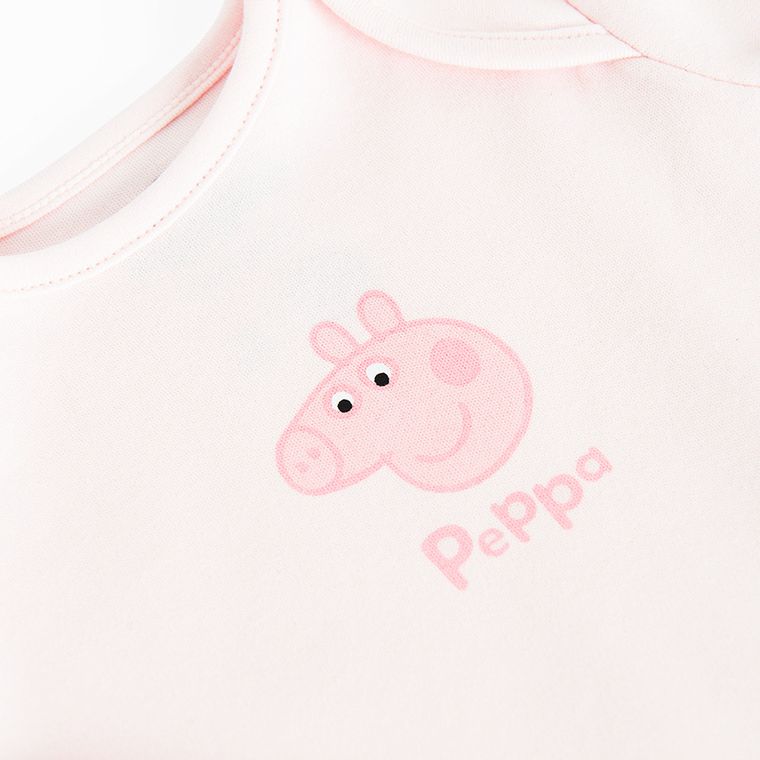 Cool Club, Body dziewczęce z długim rękawem, mix, Świnka Peppa, zestaw, 3 szt.