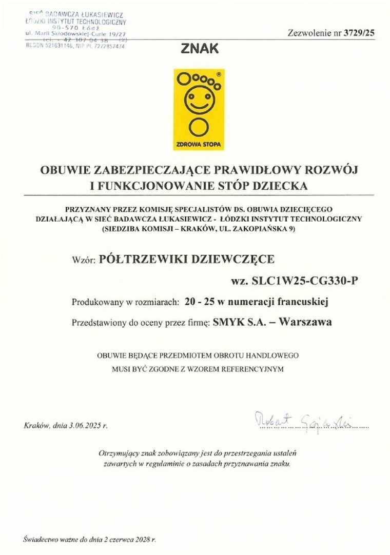 Cool Club, Kapcie dziewczęce, granatowe, skórzana wkładka, Zdrowa Stopa