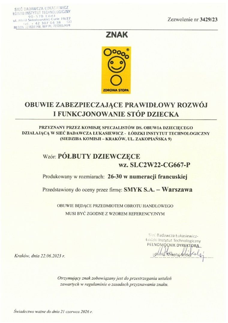 Cool Club, Kapcie dziewczęce, jasnoróżowe, Zdrowa Stopa