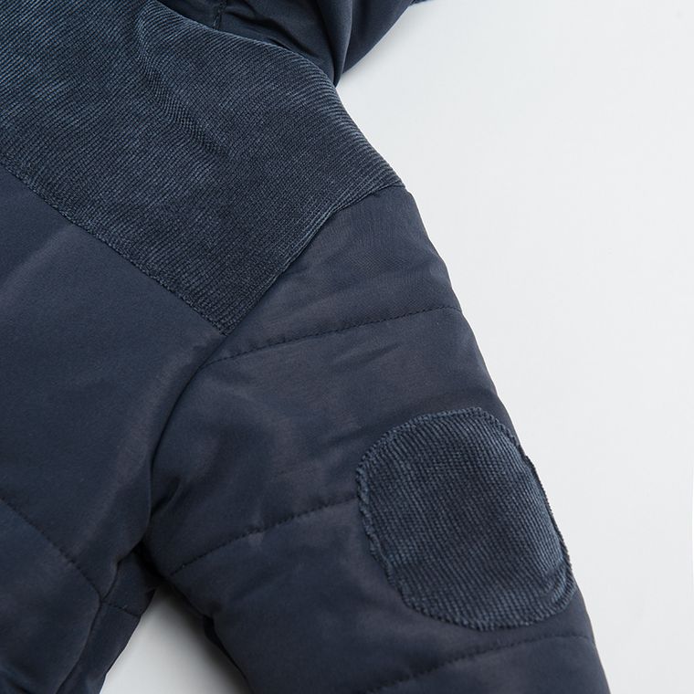 Cool Club, Kombinezon chłopięcy z kapturem, granatowy