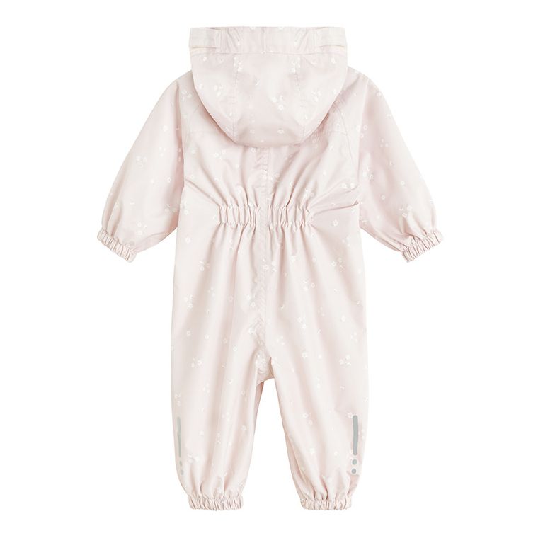 Cool Club, Kombinezon przeciwdeszczowy dziewczęcy z kapturem, różowy