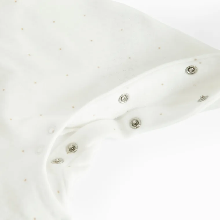 Cool Club, Komplet dziewczęcy, ażurowy, Body z długim rękawem, Śpiochy, biały