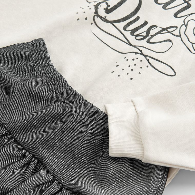 Cool Club, Komplet dziewczęcy, Bluza, Spódnica, mix