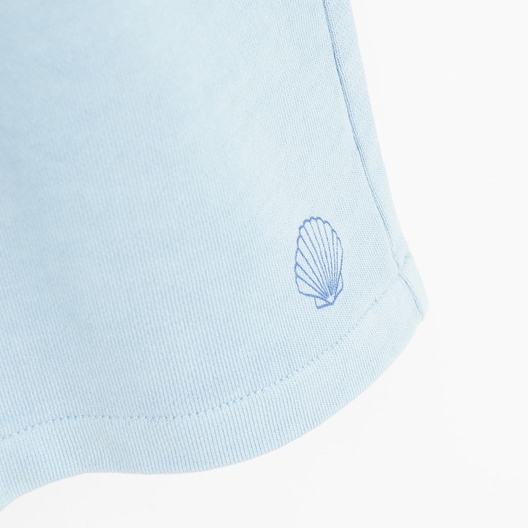 Cool Club, Komplet dziewczęcy, Bluza, Szorty, niebieski