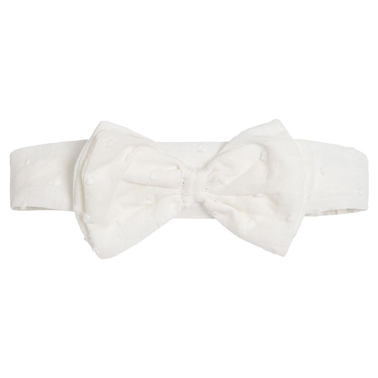 Cool Club, Komplet dziewczęcy, Sukienka body z krótkim rękawem, Opaska, biały