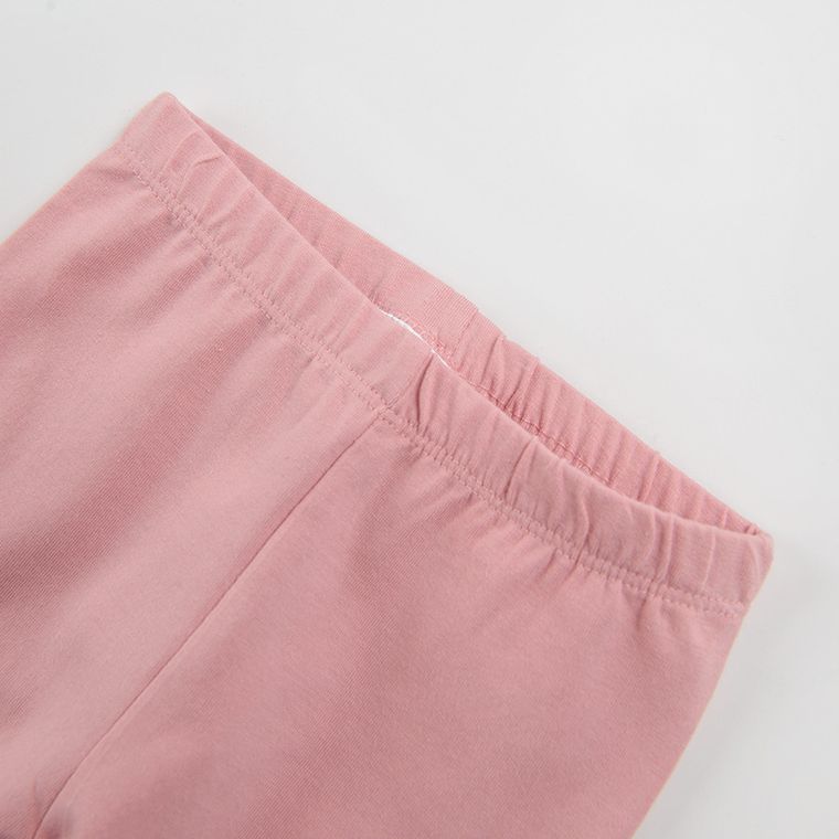 Cool Club, Komplet dziewczęcy, Sukienka z krótkim rękawem, Opaska, Legginsy, mix, Świnka Peppa