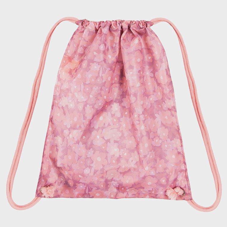 Cool Club, Komplet dziewczęcy, T-shirt, Szorty, Worek, biało-różowy