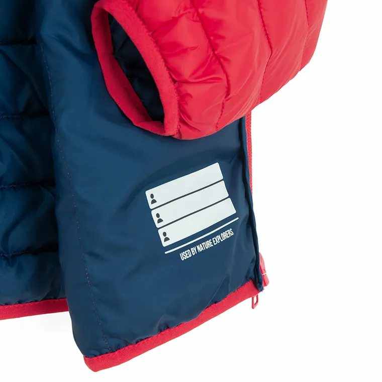 Cool Club, Kurtka chłopięca z kapturem, czerwona