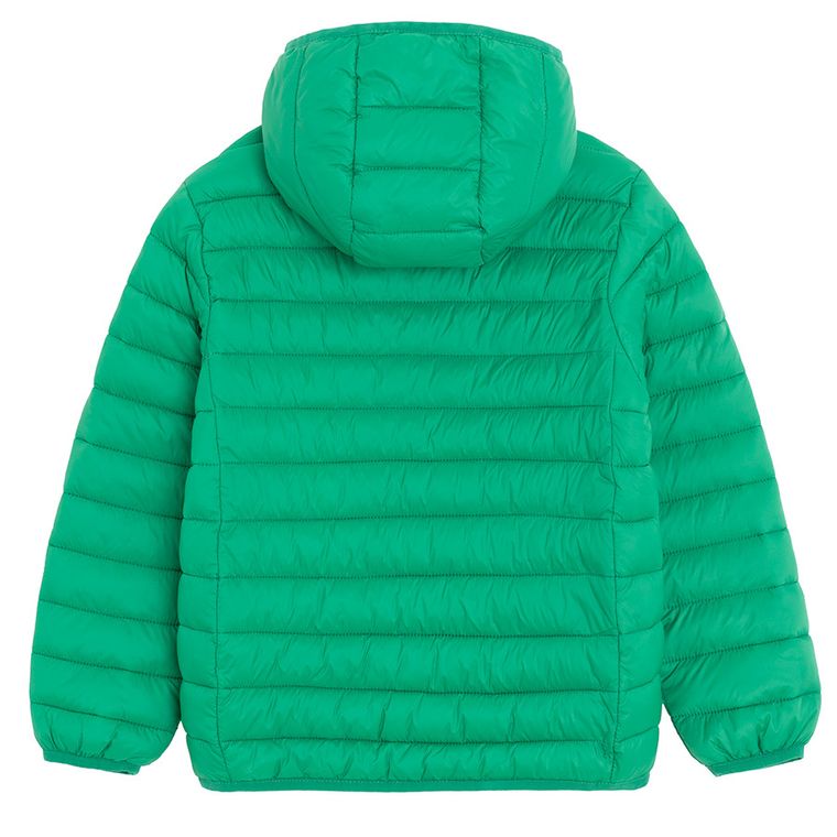 Cool Club, Kurtka chłopięca z kapturem, zielona