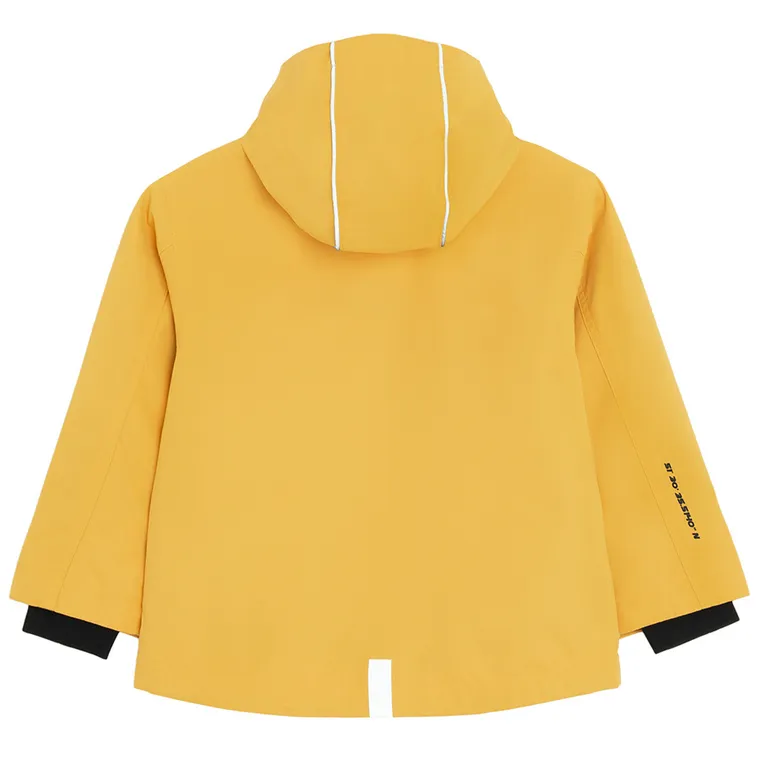 Cool Club, Kurtka chłopięca z kapturem, żółta