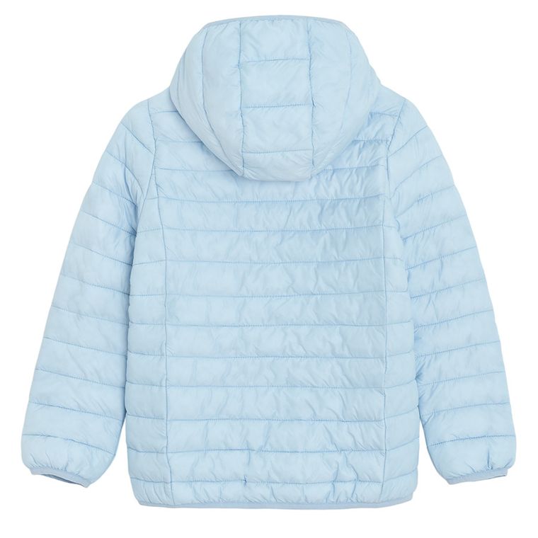 Cool Club, Kurtka dziewczęca z kapturem, niebieska