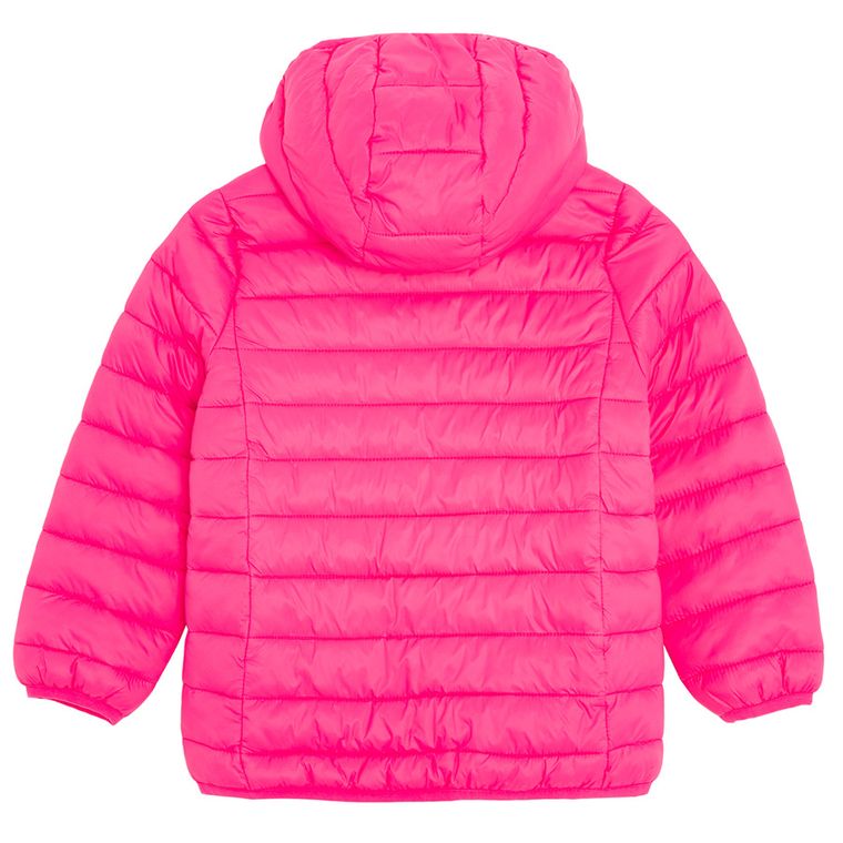 Cool Club, Kurtka dziewczęca z kapturem, różowa