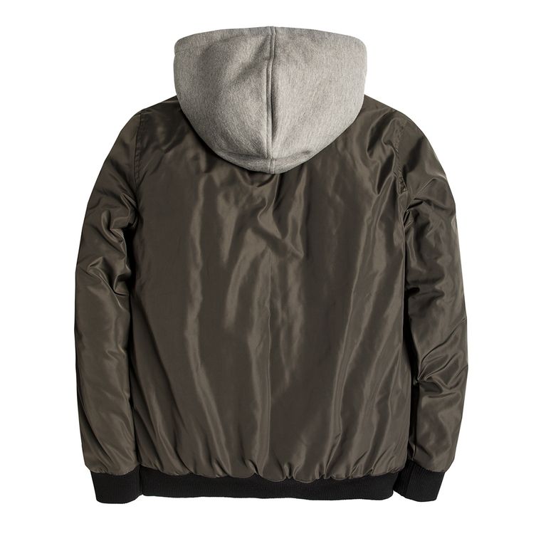 Cool Club, Kurtka jesienna chłopięca, bomberka z kapturem, zielona
