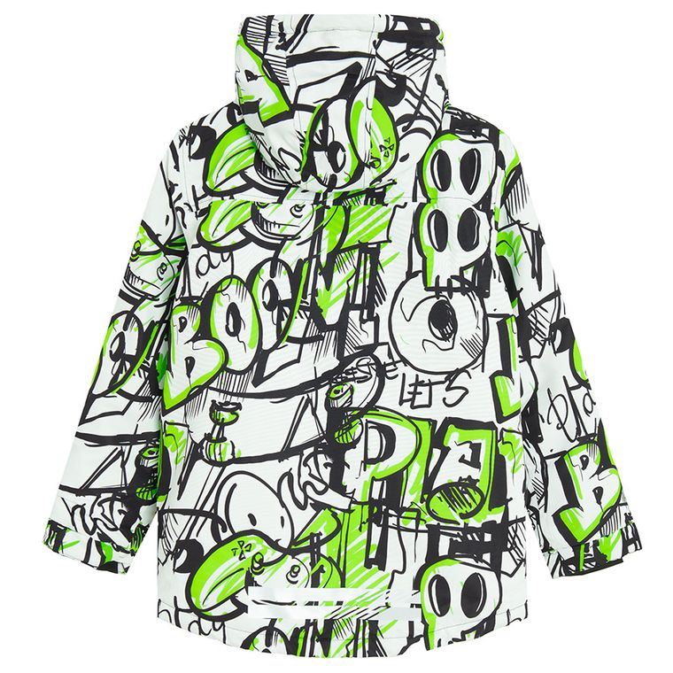 Cool Club, Kurtka narciarska chłopięca z kapturem, mix