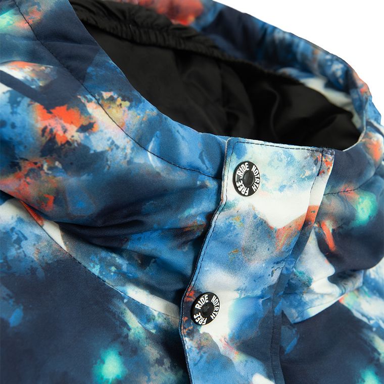 Cool Club, Kurtka narciarska chłopięca z kapturem, ocieplana, niebieska