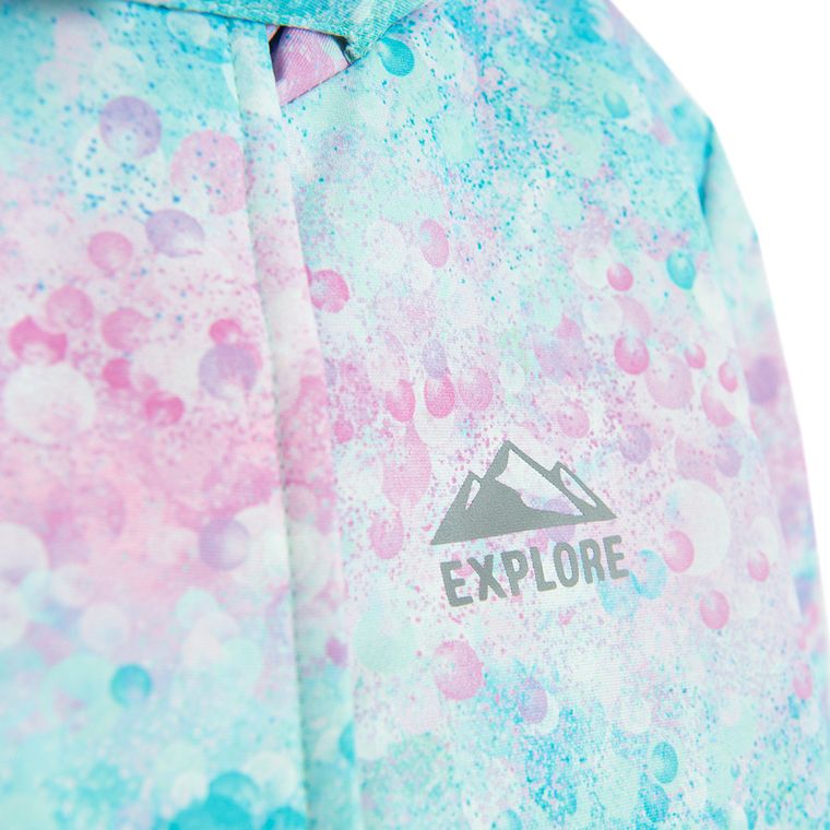 Cool Club, Kurtka narciarska dziewczęca z kapturem, ocieplana, mix