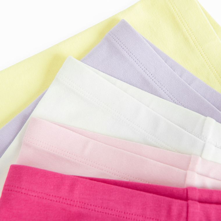 Cool Club, Legginsy dziewczęce, kolarki, mix, zestaw, 5 szt.