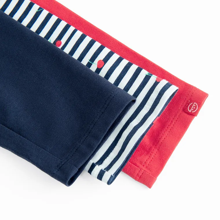 Cool Club, Legginsy dziewczęce, mix, zestaw, 3 szt.