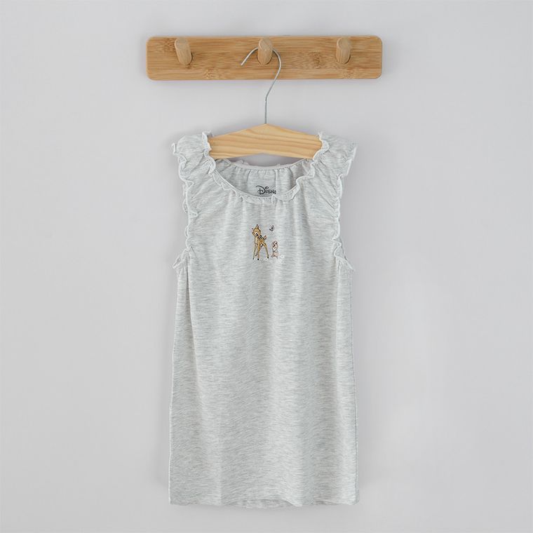 Cool Club, Podkoszulek dziewczęcy, różowy, ecru, szary, Bambi, zestaw, 3 szt.