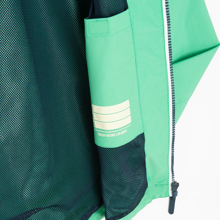 Cool Club, Przeciwdeszczowa kurtka chłopięca z kapturem, zielona