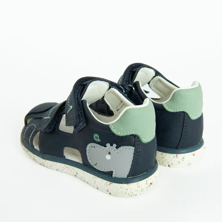 Cool Club, Sandały chłopięce, pachnące, granatowe, Zdrowa Stopa