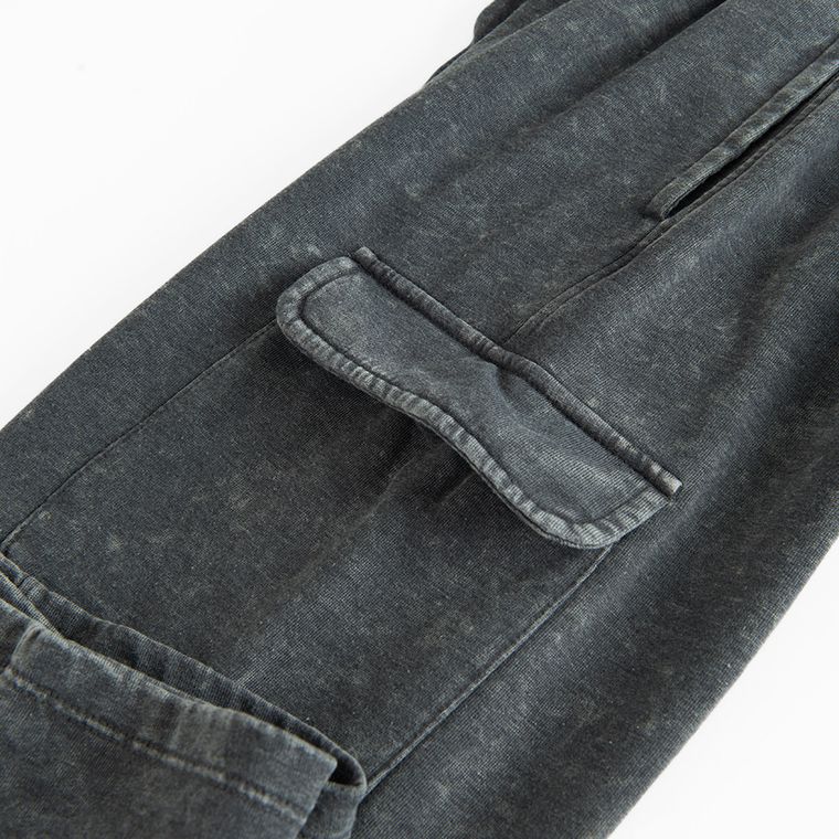 Cool Club, Spodnie dresowe dziewczęce, wide, grafitowe