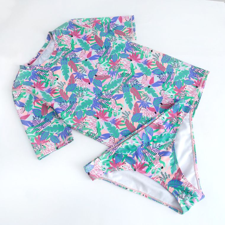 Cool Club, Strój kąpielowy damski dwuczęściowy, UV 50, mix