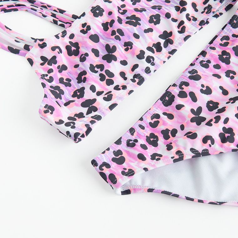 Cool Club, Strój kąpielowy dziewczęcy dwuczęściowy, UV 50, fioletowy