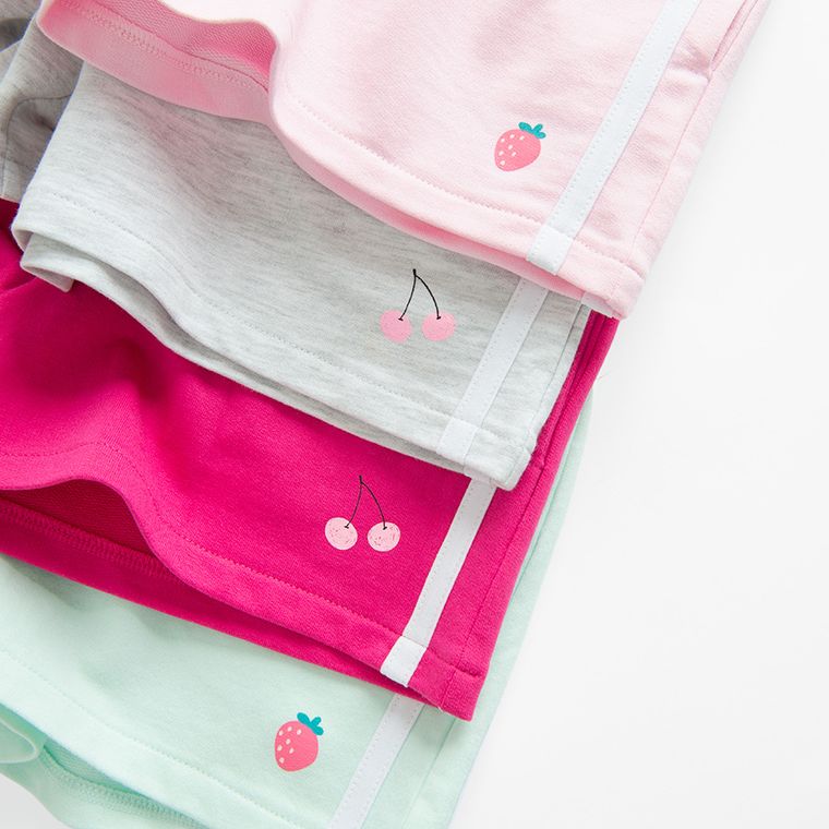 Cool Club, Szorty dziewczęce, mix, zestaw, 4 szt.