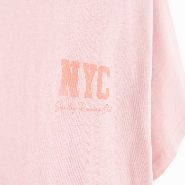 Cool Club, T-shirt dziewczęcy, crop top, mix, zestaw, 5 szt.