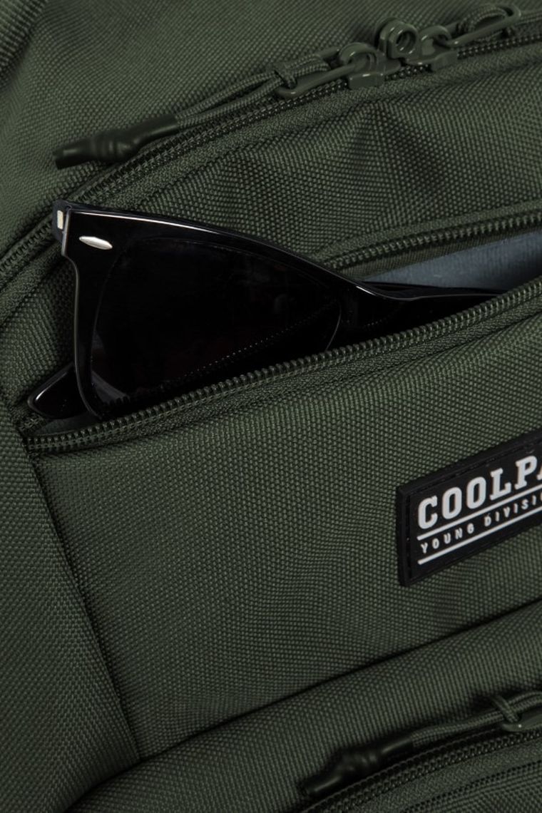 CoolPack, Discovery, plecak miejski, 2-komorowy, Army Green