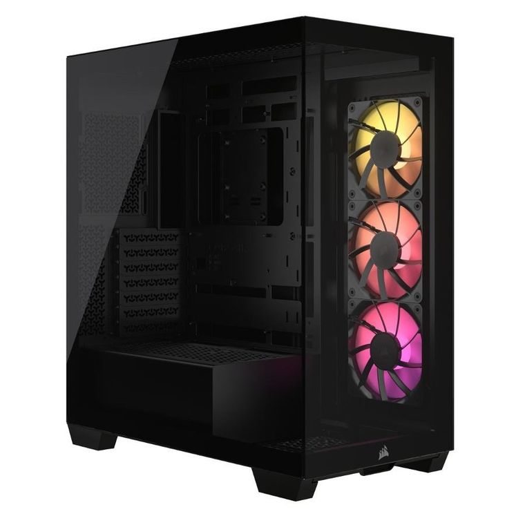Corsair, obudowa, 3500X ARGB TG Mid-Tower, czarna