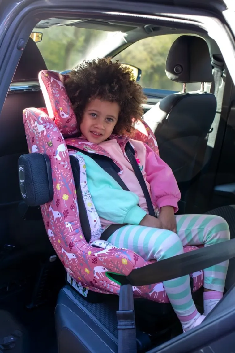 Cosatto, Axkid Minikid 4, fotelik samochodowy, unicorn garden, 61-125 cm