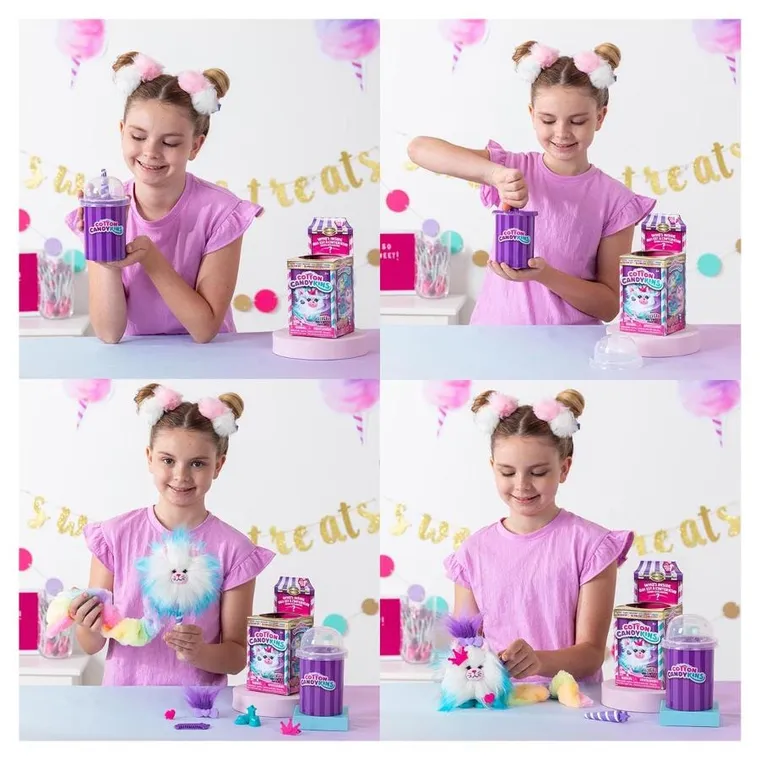 Cotton Candykins, maskotki kolekcjonerskie z akcesoriami