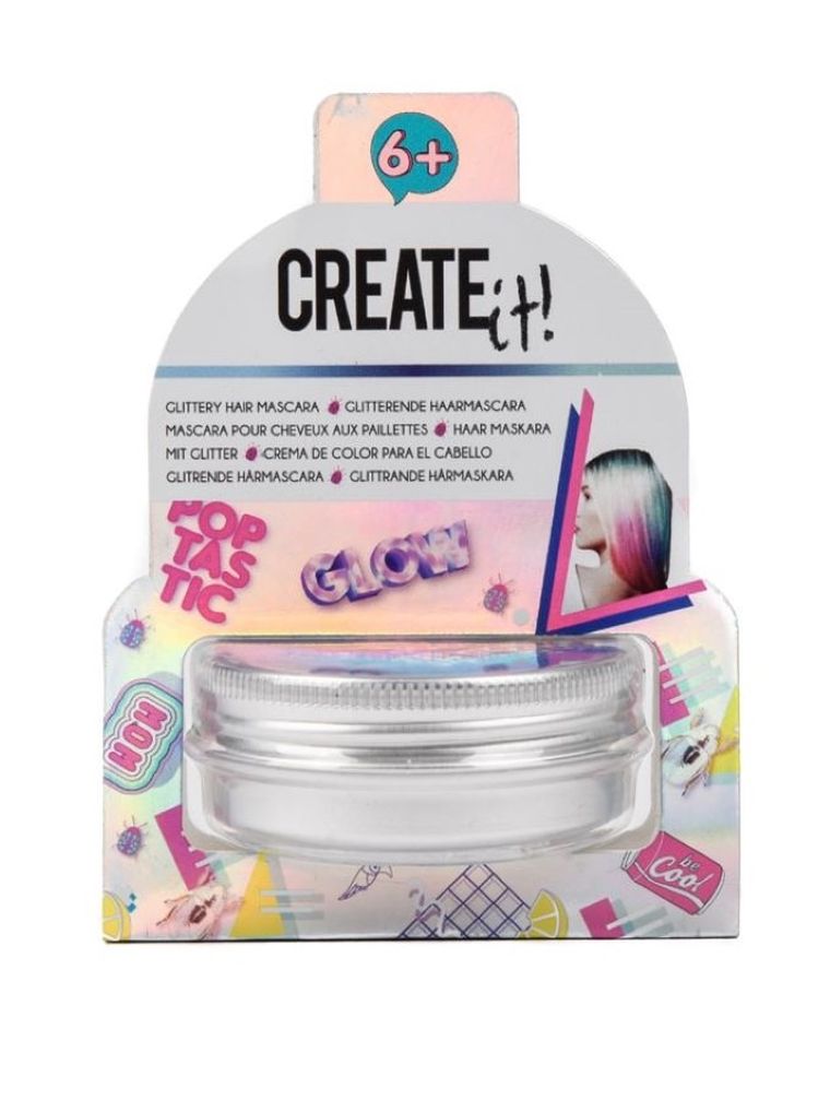 Create It! maskara z brokatem do włosów