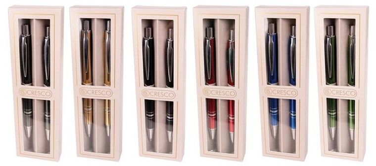 Cresco, Carlos, długopis + ołówek automatyczny
