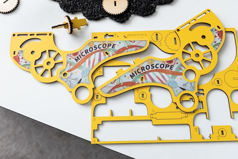 Cubic Fun, National Geographic, Mikroskop, puzzle 3D