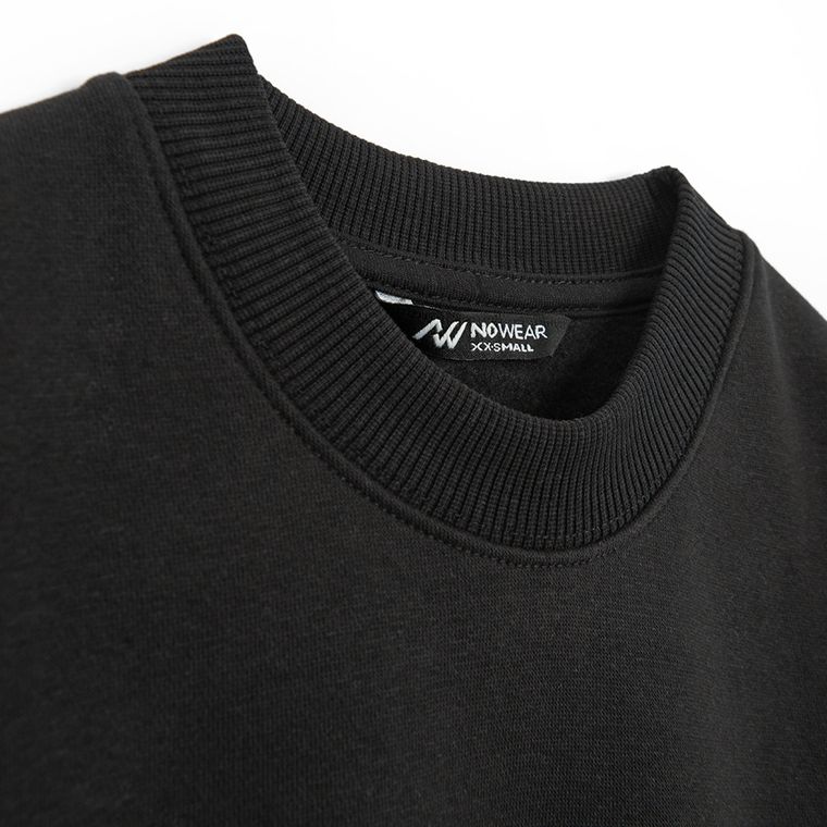 Czarna bluza oversize NOWEAR