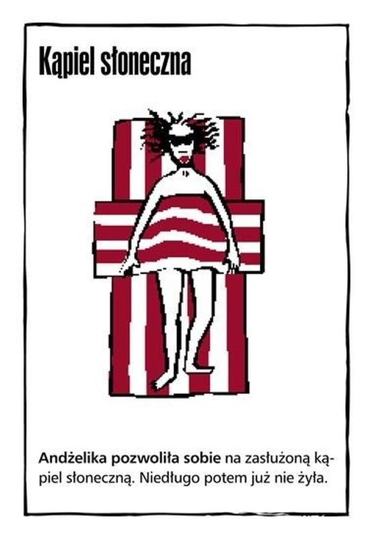 Czarne Historie 5, gra karciana