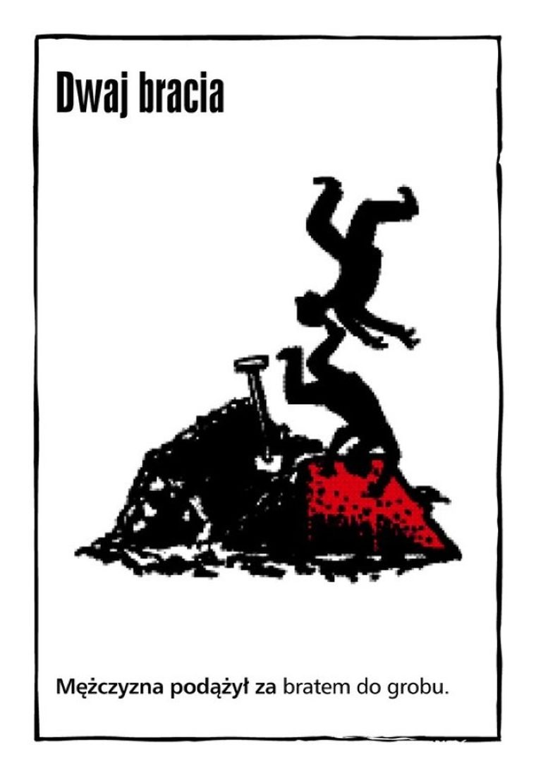 Czarne Historie 8, gra karciana