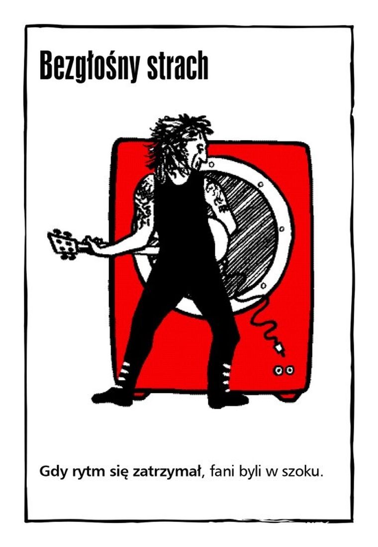 Czarne Historie, Upiorna muzyka, gra karciana