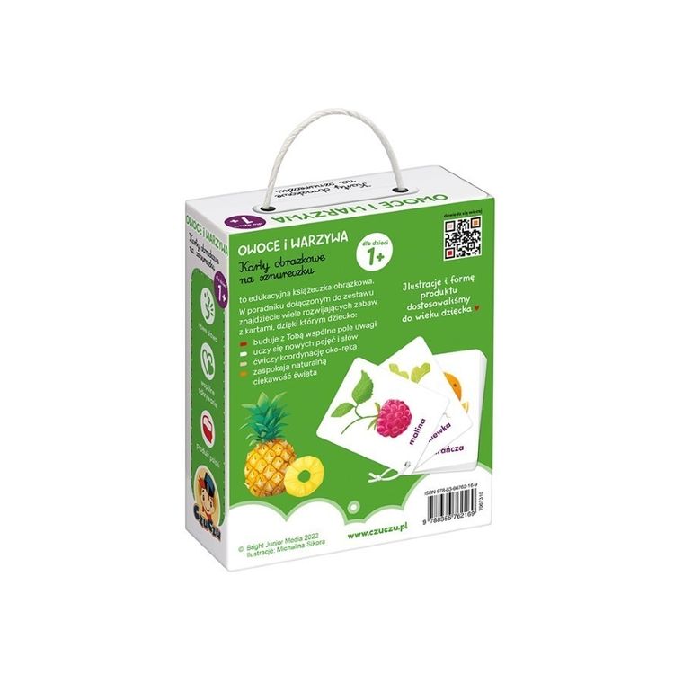 CzuCzu, Karty obrazkowe, Owoce i warzywa
