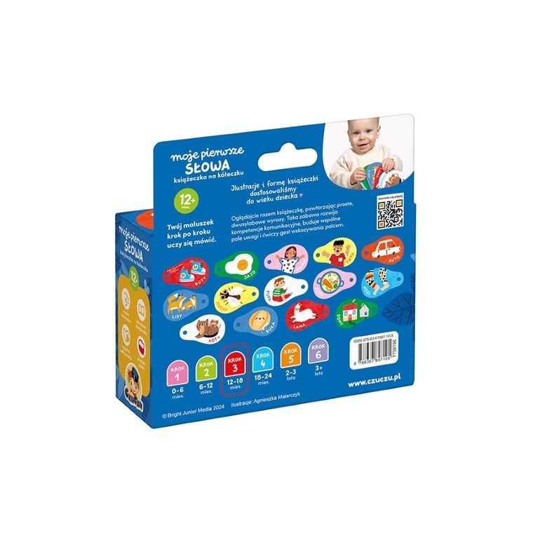 CzuCzu, Moje pierwsze słowa. Książeczka na kółeczku