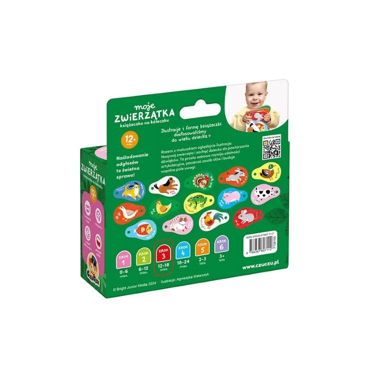 CzuCzu, Moje zwierzątka. Książeczka na kółeczku