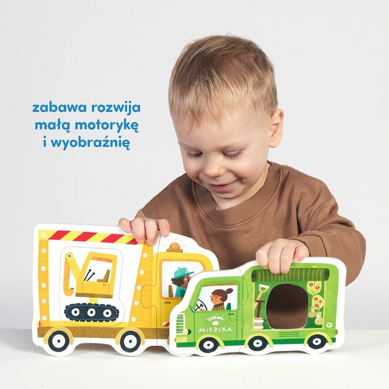 CzuCzu, Pierwsze puzzle, pojazdy